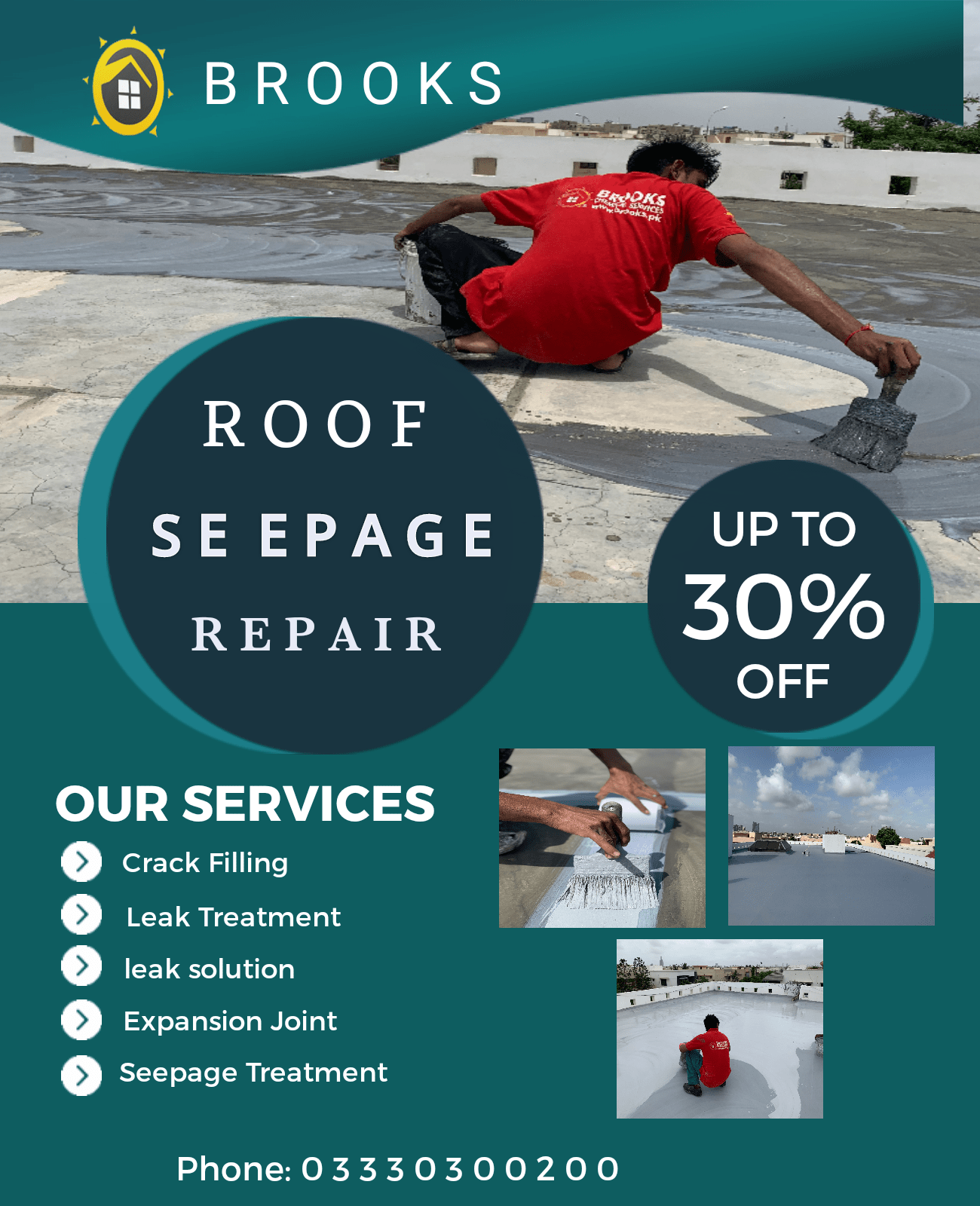 wall seepage solution