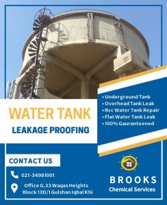 Water Tank Leakage Repair And Tank Waterproofing Services Roof Crack Leak Chemical