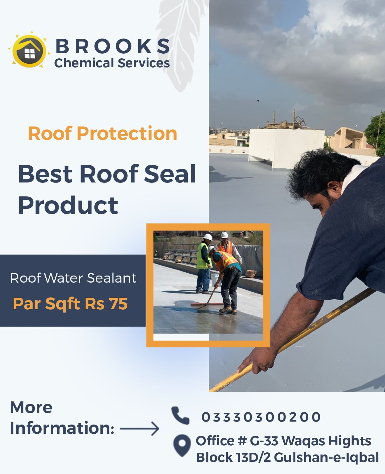 Roof Joint Sealer Flat and shingle Roofing Leak Control