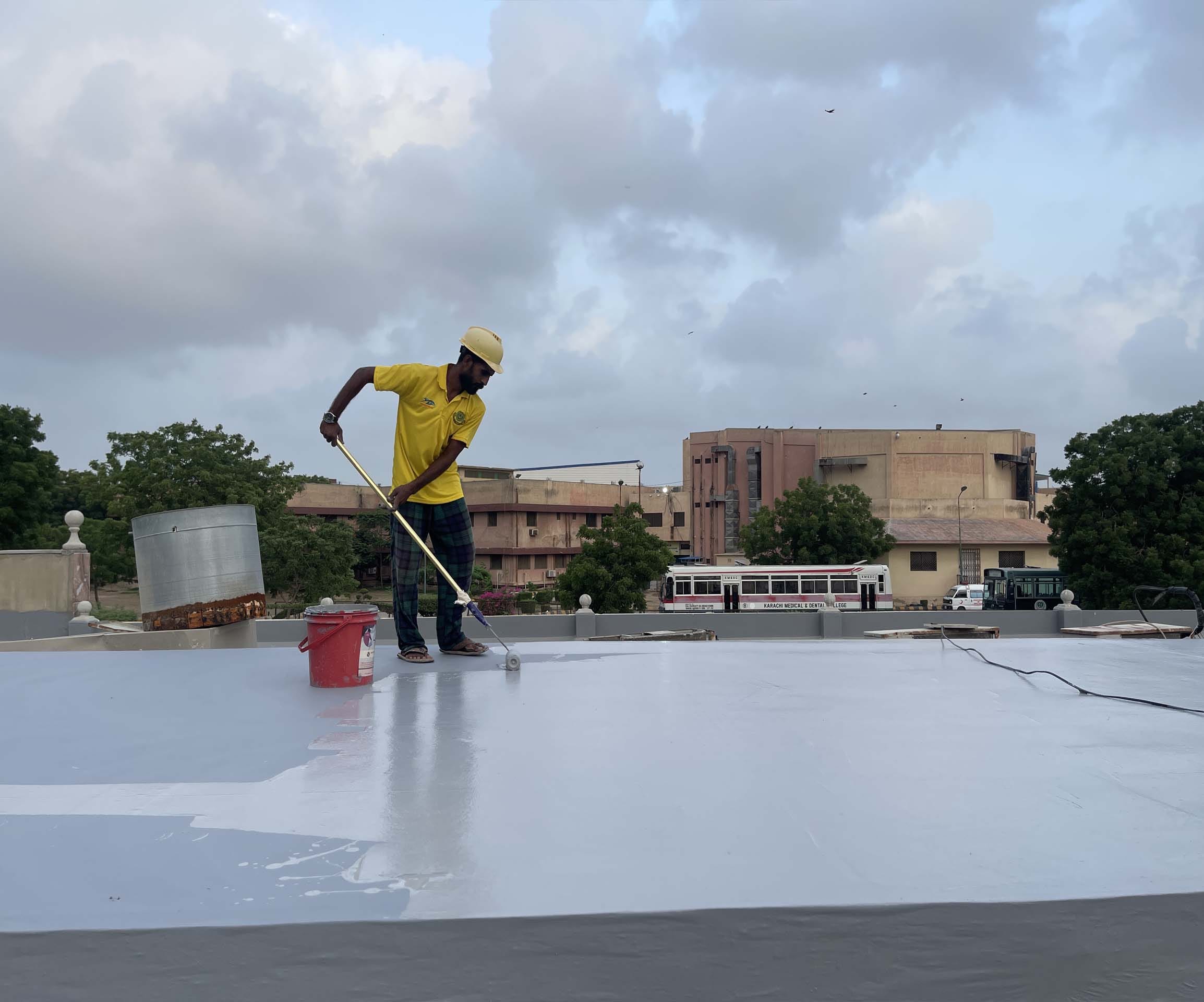 Roof Leakage Treatment Best Quality Chemical Used By Brooks Chemical Services