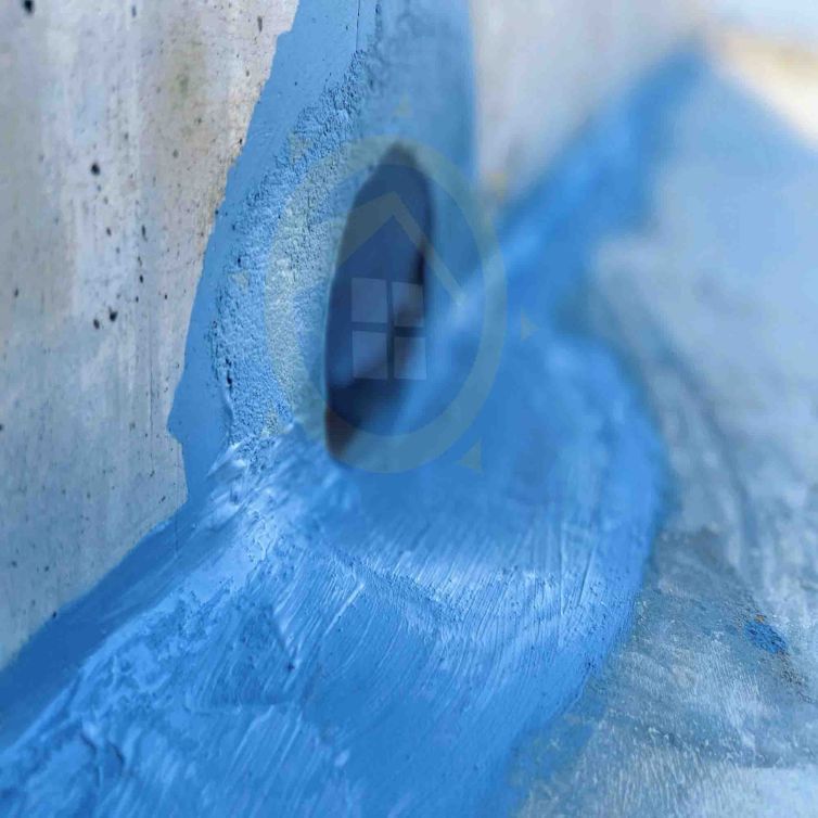 roof crack repair and joints waterproofing