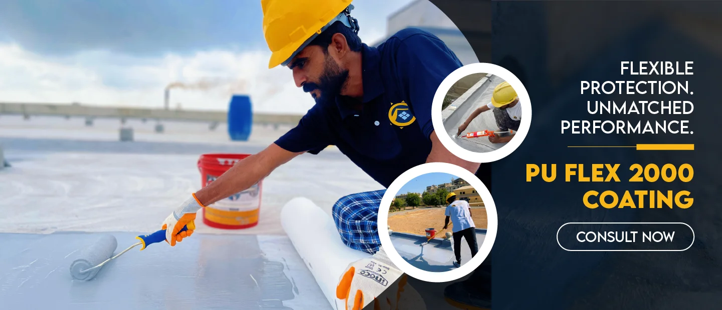 Pu flex 2000 waterproofing coating